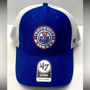 47’ Brand Edmonton Oilers Classic Trucker Hat Brand New